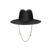 Letný slamený fedora klobúk Ruslan Baginskiy - Chain Strap Straw Fedora Hat Veľkosť: 55 cm (S) Letný slamený fedora klobúk Ruslan Baginskiy - Chain Strap Straw Fedora Hat Veľkosť: 55 cm (S)