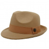 Pánsky fedora klobúk béžový – elegantný plstený model (Pánsky fedora klobúk béžový – elegantný plstený model) Pánsky fedora klobúk béžový – elegantný plstený model (Pánsky fedora klobúk béžový – elegantný plstený model)
