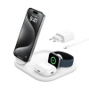 Belkin Boost Charge 3-in-1 Magnetic Foldable Wireless Charger with Qi2 15W + 36W Charger - White WIZ029vfWH Belkin Boost Charge 3-in-1 Magnetic Foldable Wireless Charger with Qi2 15W + 36W Charger - White WIZ029vfWH