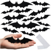 3D nálepky na Halloween v tvare netopierov Ruhhy 26026 čierne - sada 56 ks 3D nálepky na Halloween v tvare netopierov Ruhhy 26026 čierne - sada 56 ks