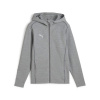 Puma TeamFINAL Casuals Hooded Jacket Grey 9-10 Puma TeamFINAL Casuals Hooded Jacket Grey 9-10