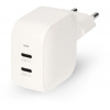 NEDIS sieťová nabíjačka/ 35 W/ PD 3.0/ rýchle nabíjanie/ 1.75 / 2.33 / 2.92 / 3.0 A/ 2x USB-C/ biela NEDIS sieťová nabíjačka/ 35 W/ PD 3.0/ rýchle nabíjanie/ 1.75 / 2.33 / 2.92 / 3.0 A/ 2x USB-C/ biela
