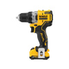 DEWALT Akumulátorový vŕtací skrutkovač 12 V bez uhlíkovej kefky (2 x 2,0 Ah akumulátor + nabíjačka) DCD701D2 DEWALT Akumulátorový vŕtací skrutkovač 12 V bez uhlíkovej kefky (2 x 2,0 Ah akumulátor + nabíjačka) DCD701D2
