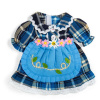 Bigjigs Toys Modré kárované šaty pre bábiku 34 cm Bigjigs Toys Bigjigs Toys Modré kárované šaty pre bábiku 34 cm Bigjigs Toys