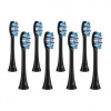 Náhradné hlavice TrueLife SonicBrush Clean-series heads Whiten black 8 pack čierna Náhradné hlavice TrueLife SonicBrush Clean-series heads Whiten black 8 pack čierna
