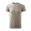 Pánske tričko Malfini Basic 129 - veľkosť: M, farba: sivá-ľadová