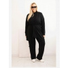 Kesi Dámsky komplet Plus Size 3-dielny čierny Kesi Dámsky komplet Plus Size 3-dielny čierny