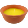 STREND Sviečka Citronella, 220 g, Terracotta, 150x60 mm STREND Sviečka Citronella, 220 g, Terracotta, 150x60 mm