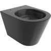 Mexen Rico, závesná WC misa 490x360x370 mm, Rimless Tornádo, čierna matná, 3372XX85T Mexen Rico, závesná WC misa 490x360x370 mm, Rimless Tornádo, čierna matná, 3372XX85T