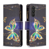 Peňaženkové kožené puzdro na Samsung Galaxy A25 5G - Big Butterfly Peňaženkové kožené puzdro na Samsung Galaxy A25 5G - Big Butterfly