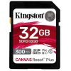KINGSTON SD card SDHC 32GB Canvas React Plus KINGSTON SD card SDHC 32GB Canvas React Plus