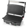 NEDIS kontaktní gril/ výkon 1500 W/ velikost desky 27,8 x 17 cm/ nerezová ocel/plast/ černo-stříbrný NEDIS kontaktní gril/ výkon 1500 W/ velikost desky 27,8 x 17 cm/ nerezová ocel/plast/ černo-stříbrný