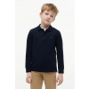 Tommy Hilfiger tričko s dlhým rukávom detské bavlnené KB0KB09664.128.176.9BY2 tmavomodrá 128 Tommy Hilfiger tričko s dlhým rukávom detské bavlnené KB0KB09664.128.176.9BY2 tmavomodrá 128