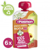 6x PLASMON Kapsička bezlepková ovocná jablko a jahoda 100 g, 6m+ VP-F161472 6x PLASMON Kapsička bezlepková ovocná jablko a jahoda 100 g, 6m+ VP-F161472