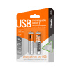 ColorWay Nabíjateľné batérie AAA micro USB 400mAh 1.5V - 2ks (CW-UBAAA-01) ColorWay Nabíjateľné batérie AAA micro USB 400mAh 1.5V - 2ks (CW-UBAAA-01)