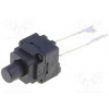 Mikrospínač TACT SPST-NO Polohy 2 0,05A/12VDC THT není 1,96N Mikrospínač TACT SPST-NO Polohy 2 0,05A/12VDC THT není 1,96N