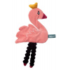 Roztomilý maznáčik/šustík LABUŤ - velvet růžová Hencz Toys Roztomilý maznáčik/šustík LABUŤ - velvet růžová Hencz Toys