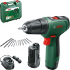BOSCH EasyDrill 1200 akumulátorový vrtací šroubovák, 30 Nm, 10mm rychloupínací sklíčidlo, 2x akumulátor PBA 12V 1.5Ah 06039D3007 BOSCH EasyDrill 1200 akumulátorový vrtací šroubovák, 30 Nm, 10mm rychloupínací sklíčidlo, 2x akumulátor PBA 12V 1.5Ah 06039D3007