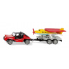 Siku Blister Buggy so športovým lietadlom Siku Blister Buggy so športovým lietadlom