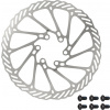 FORCE kotouč brzdový FORCE-2 160 mm, 6 děr, stříbrný FORCE kotouč brzdový FORCE-2 160 mm, 6 děr, stříbrný