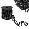 Vianočná reťaz Girlanda s korálkami - 10m, 8mm, čierna Vianočná reťaz Girlanda s korálkami - 10m, 8mm, čierna