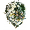 Luxusný smútočný veniec borovicový exclusive peonie pivonky, hortenzie a doplnky 100cm x 80cm Luxusný smútočný veniec borovicový exclusive peonie pivonky, hortenzie a doplnky 100cm x 80cm