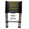 ASIST Teleskopický rebrík Alu, 3,5m ASIST Teleskopický rebrík Alu, 3,5m