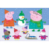 CLEMENTONI Puzzle Prasiatko Peppa: Zima MAXI 104 dielikov CLEMENTONI Puzzle Prasiatko Peppa: Zima MAXI 104 dielikov
