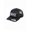 Kšiltovka Docker Trucker Black Meatfly Kšiltovka Docker Trucker Black Meatfly