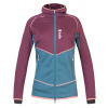 Dámska technická mikina Rafiki Linya Crushed violets/tapestry XS Dámska technická mikina Rafiki Linya Crushed violets/tapestry XS