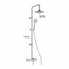 Alpi Sport Senior - Termostatický sprchový set, chróm SPS86RM2151CR Alpi Sport Senior - Termostatický sprchový set, chróm SPS86RM2151CR