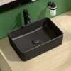 Jika Cubito Pure - čierna umývadlová misa 50 x 35 cm Jika Cubito Pure - čierna umývadlová misa 50 x 35 cm