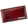 Červená dámska peňaženka Gregorio GF110 z prírodnej kože s ochranou RFID Červená dámska peňaženka Gregorio GF110 z prírodnej kože s ochranou RFID