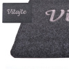 Rohož 40x60 cm guma+textil VITAJTE šedá bezokrajová Rohož 40x60 cm guma+textil VITAJTE šedá bezokrajová