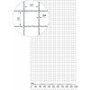 Rebierkové pletené sito - rovné, oko: 50x50mm, priemer pletiva 4mm, rozmer 1000x2000mm, žiarovo pozinkované Rebierkové pletené sito - rovné, oko: 50x50mm, priemer pletiva 4mm, rozmer 1000x2000mm, žiarovo pozinkované