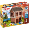 Stavebné kocky Teifoc Postav si dom z tehál – Veľký dom, 380 dielikov Stavebné kocky Teifoc Postav si dom z tehál – Veľký dom, 380 dielikov
