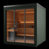 Auroom Wellness Vonkajšia sauna Auroom Mira Farba: Smreková zelená (RAL 6009), Mira: Mira S Auroom Wellness Vonkajšia sauna Auroom Mira Farba: Smreková zelená (RAL 6009), Mira: Mira S