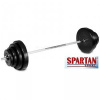 Nakladacia činka obojručná SPARTAN 50kg Nakladacia činka obojručná SPARTAN 50kg