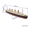 OCCRE Titanic 1:300 kit (KR-oc14009) OCCRE Titanic 1:300 kit (KR-oc14009)