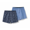 Tchibo - Tkané boxerky - pre pánov - veľ. L/6 - farba: modrá/so vzorom paisley Tchibo - Tkané boxerky - pre pánov - veľ. L/6 - farba: modrá/so vzorom paisley