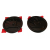 SKODA LOGO EMBLEM 90 mm čierny lesklý x 2 ks (SKODA LOGO EMBLEM 90 mm čierny lesklý x 2 ks) SKODA LOGO EMBLEM 90 mm čierny lesklý x 2 ks (SKODA LOGO EMBLEM 90 mm čierny lesklý x 2 ks)