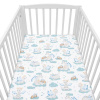 Bavlnené prestieradlo do postieľky New Baby Dráčik 120x60 cm Bavlnené prestieradlo do postieľky New Baby Dráčik 120x60 cm