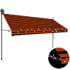 Balkónová markíza na terasu 350 x 120 cm, hnedá Balkónová markíza na terasu 350 x 120 cm, hnedá
