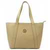 Gregorio Kožená velká dámská shopper kabelka přes rameno tmavě béžová Gregorio Kožená velká dámská shopper kabelka přes rameno tmavě béžová