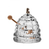 Sklenená nádoba na med včelí úľ, Crystal Bohemia, 150 ml Sklenená nádoba na med včelí úľ, Crystal Bohemia, 150 ml