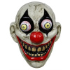 Maska - KLAUN JOKER CRAZY - čierny Make Up s pohybujúcimi očami Maska - KLAUN JOKER CRAZY - čierny Make Up s pohybujúcimi očami