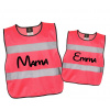 Korntex reflexná vesta s reflexným menom FAMILY - neon ružová Veľkosť: M Korntex reflexná vesta s reflexným menom FAMILY - neon ružová Veľkosť: M