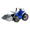 Lena Traktor s lyžicou modro-sivý Lena Traktor s lyžicou modro-sivý