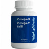 Medveď natural Omega 3 + Omega 11 + Krill 60 kapsúl Medveď natural Omega 3 + Omega 11 + Krill 60 kapsúl