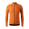 GOBIK Cyklistický dres s dlhým rukávom zimný - PACER SOLID 2.0 - oranžová 2XL GOBIK Cyklistický dres s dlhým rukávom zimný - PACER SOLID 2.0 - oranžová 2XL
